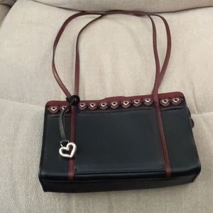 Brand New Brighton shoulder bag w front organizer